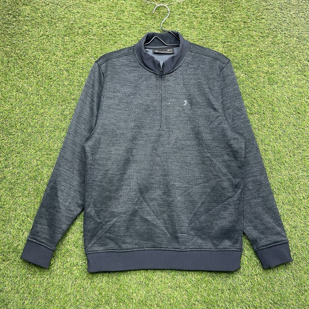 Under Armour UA Storm Coldgear Shirt Mens Medium Golf 1/4 Water Resistant NWT